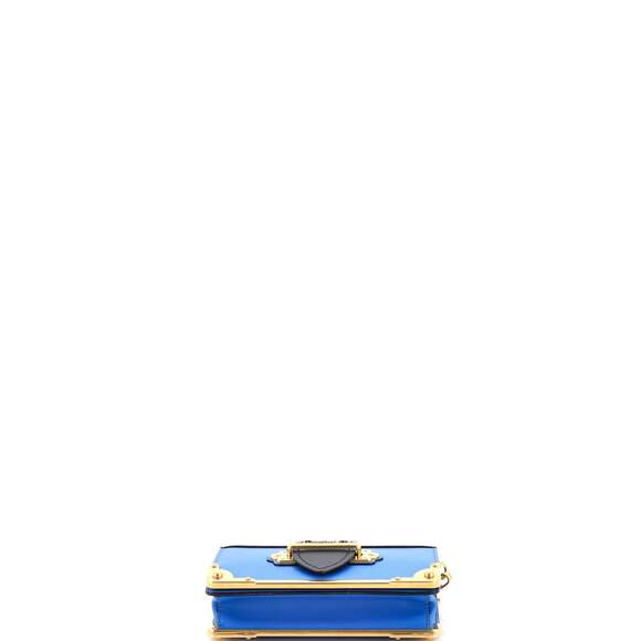 Prada Cahier Chain Crossbody Bag City #199974P14B - Picture 4 of 6